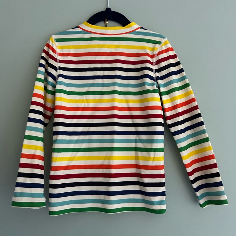 Primary Multicolor Striped Rashguard - Picture 3 of 3